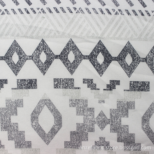 Wholesaler twill cotton 53%cotton 47%modal fabric printing for dress